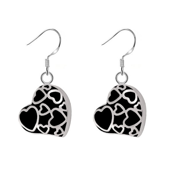 Heart of Love Cremation Urn Earrings