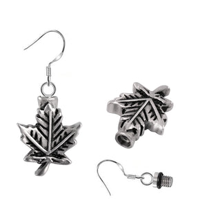 Flower of Life Cremation Keepsake Earrings