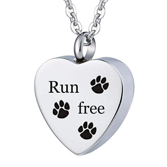 Stainless Steel Pet Urn Necklace