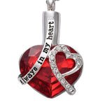 Stunning Always in my heart Urn Necklace