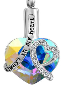 Stunning Always in my heart Urn Necklace