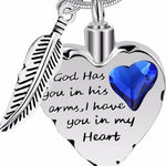 God Has You In His Arms Memorial Necklace