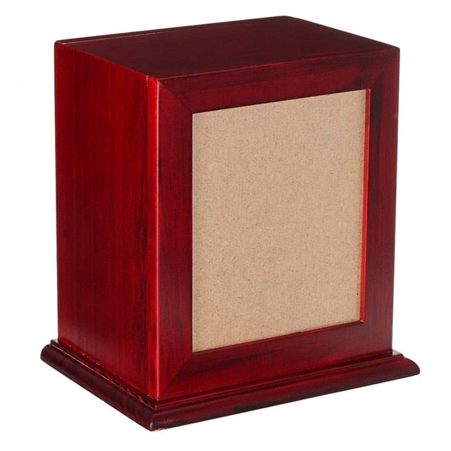 Wood Pet Funeral Memorial Urn Caskets