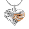 Amazing Heart  Urn Necklace