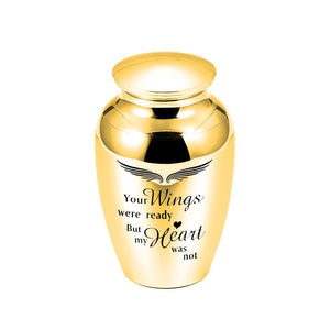 Keepsake Angel Wings Memorial Urn