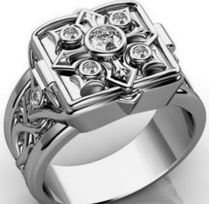 Beautiful  Men's Locket Ring