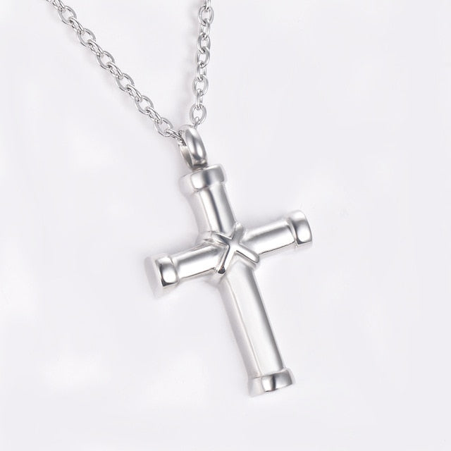 Beautiful Cross  Urn Necklace
