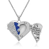 Amazing Cremation Heart Necklace