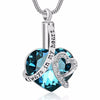 Stunning Always in my heart Urn Necklace